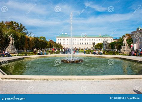 Mirabell Palace and Gardens Editorial Stock Photo - Image of garden ...