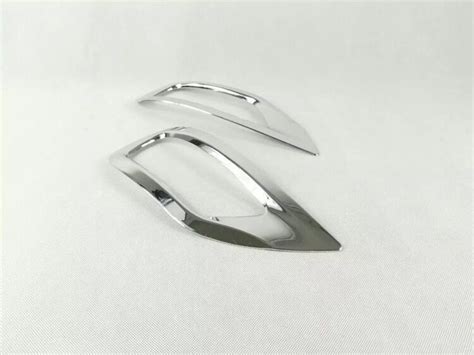 ABS Chrome Rear Fog Light Lamp Cover Trim For Jeep Grand Cherokee 2011