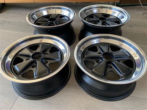 Original Fuchs 16X7 16X9 Genuine Turbo Rims RESTORED BY AL REED