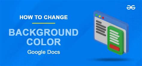 How To Change Background Color In Google Docs A Complete Step By Step