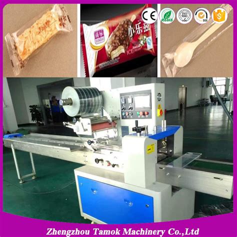 Pillow Type Automatic Horizontal Food Snack Packaging Machine China