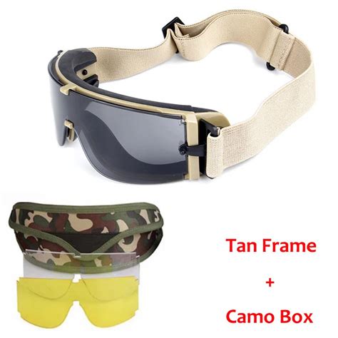 Tactical Glasses Army Military X800 Goggles Outdoor Airsoft Eyewear