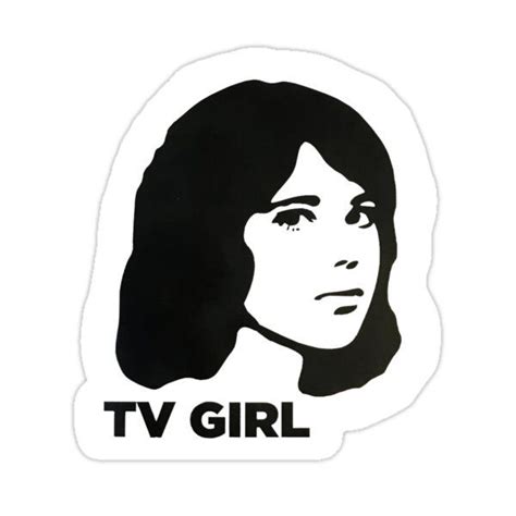 Tv Girl Sticker For Sale By Georgiadobbyn Tv Girls Girl Posters