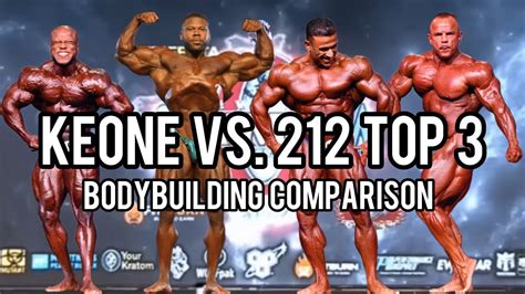 Keone Pearson Vs Olympia Top Bodybuilding Comparison Youtube