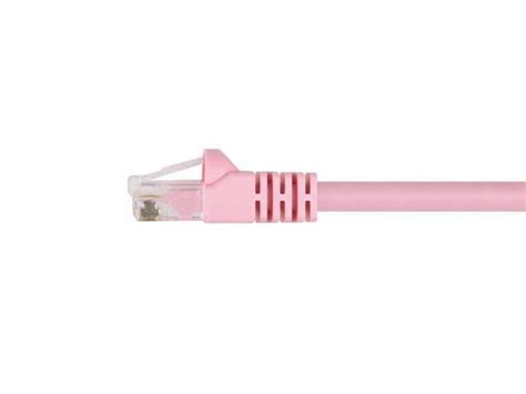 Monoprice Cat Ethernet Patch Cable Feet Pink Snagless Rj