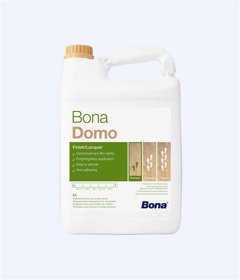 Bona Domo | Однокомпонентный водно-дисперсионный паркетный лак