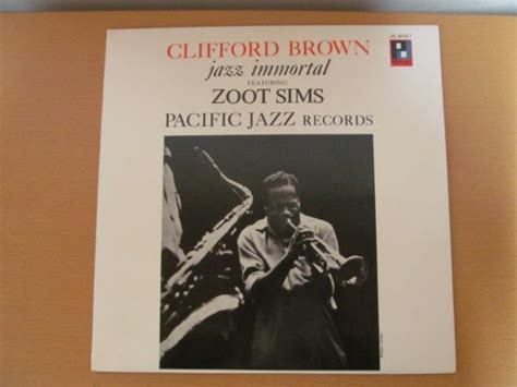 目立った傷や汚れなし 51191 LP CLIFFORD BROWN FEATURING ZOOT SIMS jazz immortal