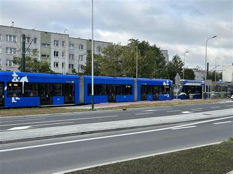 Kraków Pierwszy dzień kursowania tramwaju między Krowodrzą Górką a