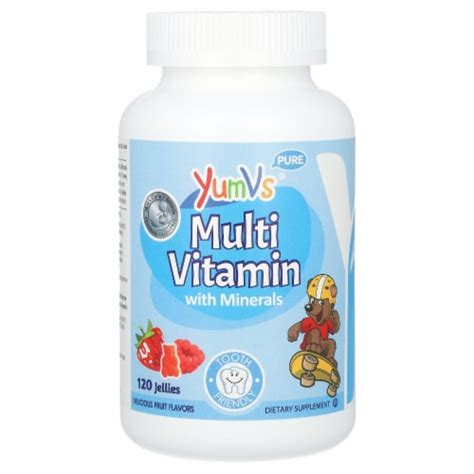 Yumv S Multi Vitamin With Minerals Delicious Fruit Jellies