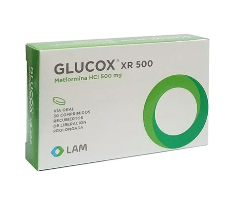 Glucox XR 500Mg Comprimidos FarmaciaRD