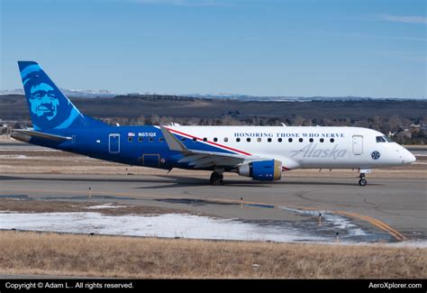 N651qx Horizon Air Embraer E175 By Adam L Aeroxplorer Photo Database