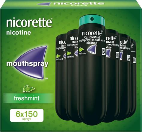 Nicorette Quickmist Fresh Mint Mg Spray Mouth Spray Nicotine X