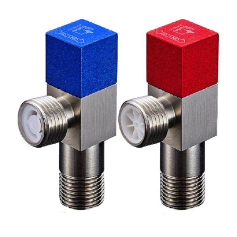 Submarine Angle Valve Hot And Cold Triangle Valve Water Heater Eight Character Valve Switch