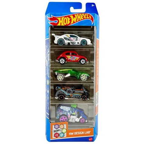 Комплект колички Hot Wheels Design Lab HLY71 1 64 5 модела Toyzz Shop