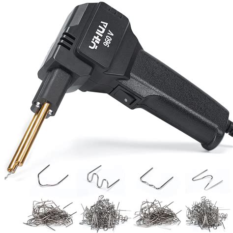 Yihua V Portable Plastic Welding Kit Hot Stapler With Led Light Hot Staples Assistive