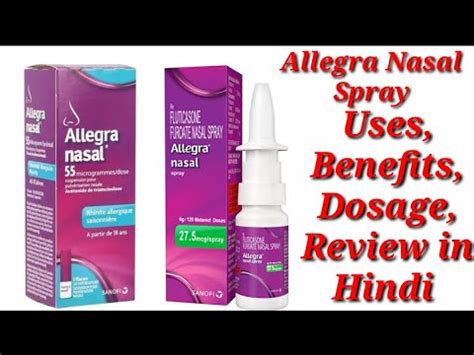 Allegra Nasal Spray Fluticasone Furoate Nasal Spray Allegra Nasal