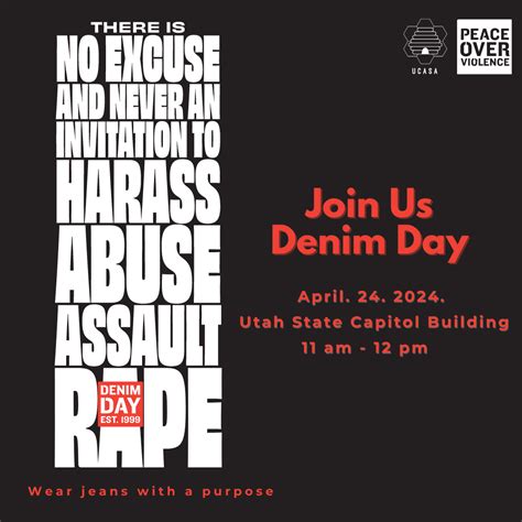 Denim Day 2024 Utah Coalition Against Sexual Assault