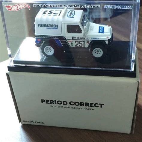 Hot Wheels Period Correct Mercedes Benz G Class Shopee Malaysia