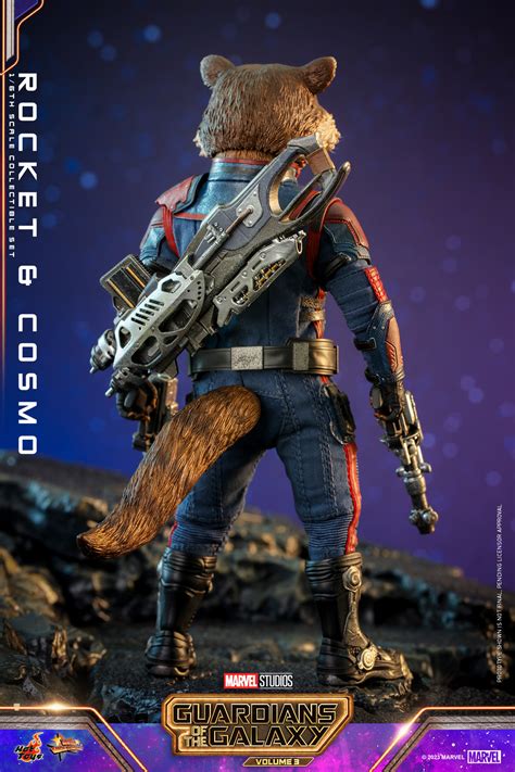 Hot Toys MMS Guardians Of The Galaxy Vol Rocket And Cosmo Hot Toys Complete Checklist