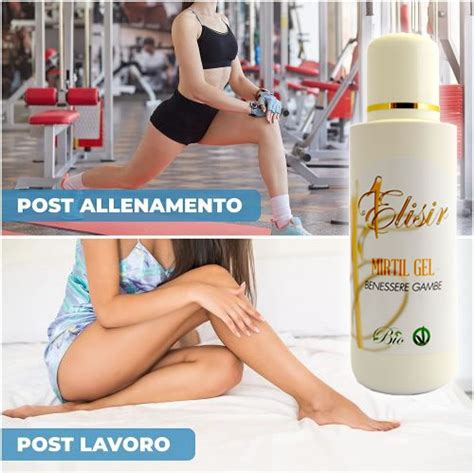 Mirtilgel Bio Gel Gambe Stanche E Pesanti Con Mirtillo E Vite Rossa