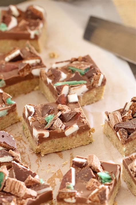 The Best No Bake Chocolate Mint Slice Ever A Simple Biscuit Base