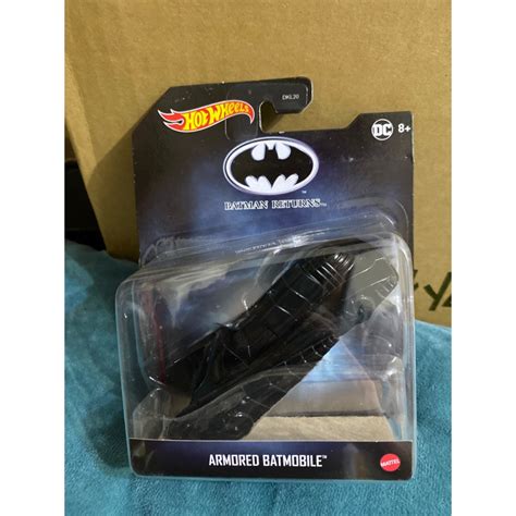 全新現貨 風火輪 Hot wheels 蝙蝠車 BATMAN RETURNS ARMORED BATMOBILE 裝甲 蝦皮購物