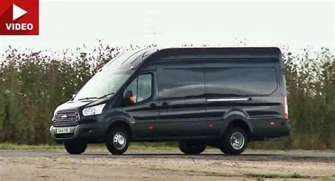 Van Track Battle Between Ford Transit And Mercedes Sprinter Is Not