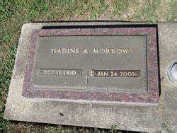 Nadine Anna Schulz Morrow 1920 2009 Mémorial Find a Grave