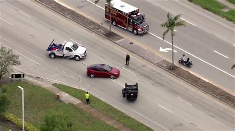 Pregnant Woman Hospitalized After 2 Vehicle Crash In Deerfield Beach