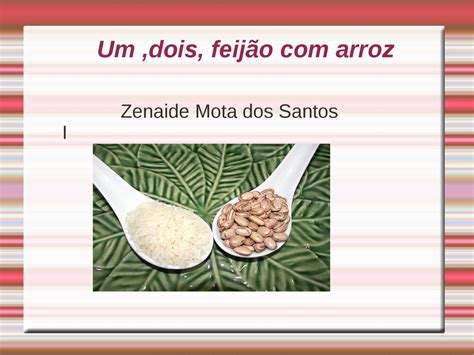 Um Dois Feijão Arroz Parlenda LIBRAIN