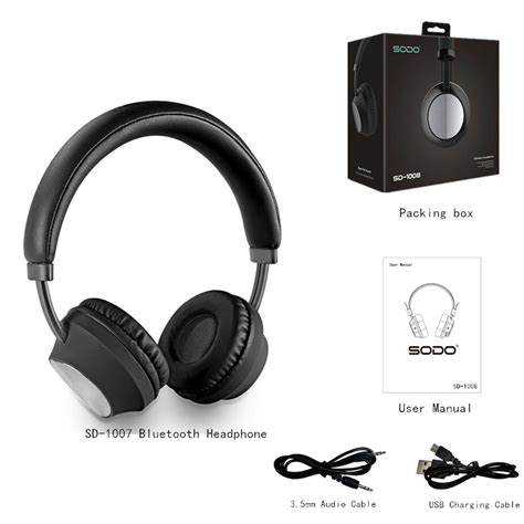 Casque Bluetooth 5 0 SODO SD 1008 Electrozenata