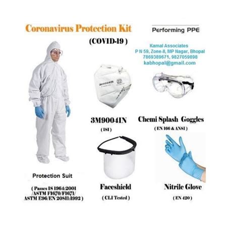 Non Woven Free Size Ppe Kit Personal Protection Kit At In New Delhi