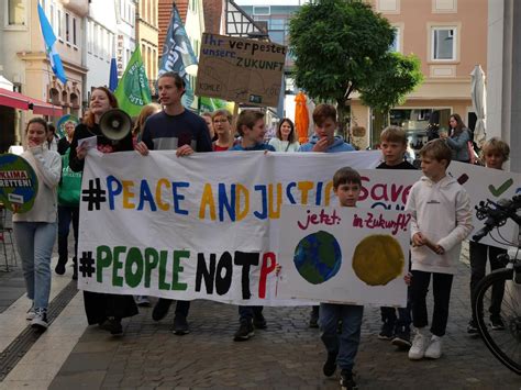 Klima Demo In Aalen Fridays For Future Fordert Sofortiges Handeln