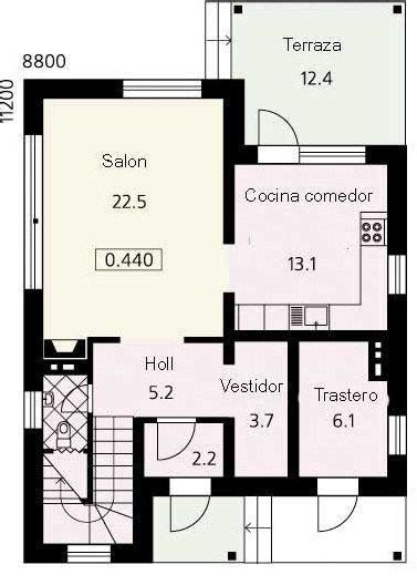 Plano De Casa Con Medidas En Metros Planos De Casas Modernas Hot Sex