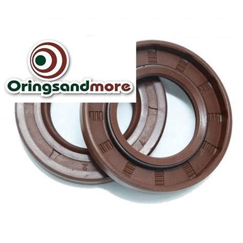 Fkm Oil Shaft Seal 19 X 30 X 7mm Dbl Lip Price For 1 Pc Oringsandmore