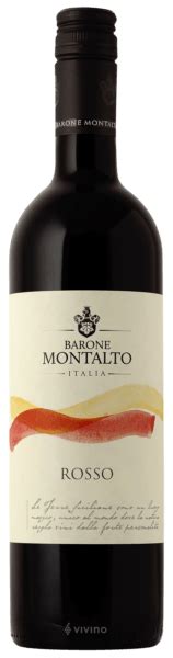 2020 Barone Montalto Acquerello Rosso Vivino US