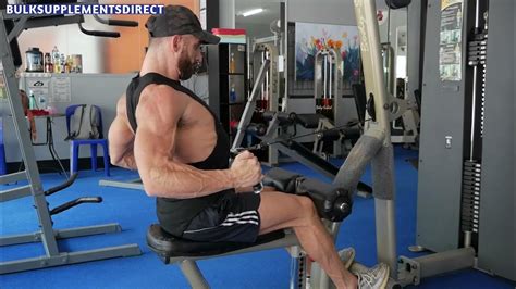 How To Do Seated Rows Lat Pulldown Alternative Youtube