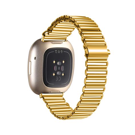 Urrem I Rustfrit St L Guld Fitbit Versa Versa Sense Elgiganten