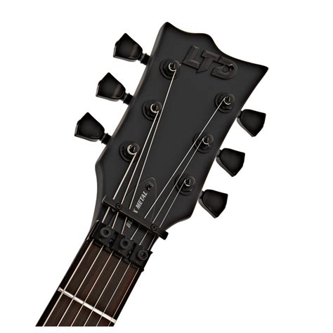 Esp Ltd Ec Fr Black Metal Black Satin Gear Music