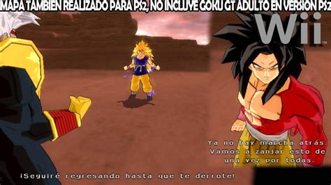 Modo Historia Baby Vs Goku Gt Adulto Mapa Cambiado Dragon Ball Z