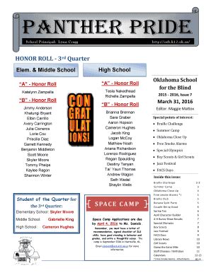 Fillable Online osb k12 ok Current Newsletter - Oklahoma School for the Blind - osb k12 ok Fax ...