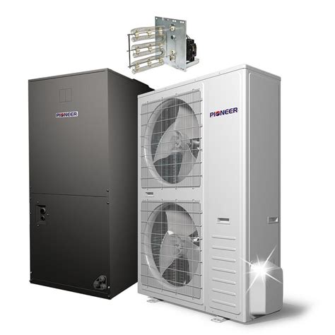 Pioneer 56 000 BTU 4 6 Ton 17 5 SEER Ducted Central Split Air