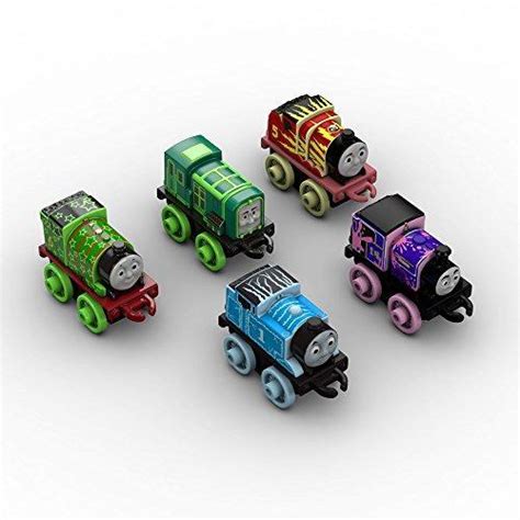 Thomas & Friends Minis Glow in The Dark 5 Pack - Thomas, Percy, James ...