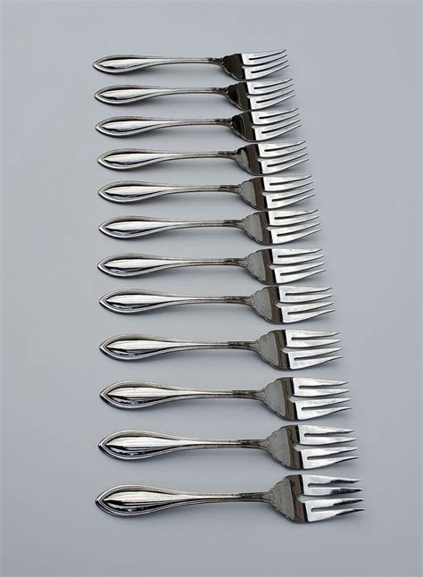 Oneida Arbor American Harmony Stainless Salad Fork Set Of 10 Forks