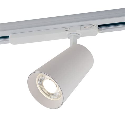 Foco De Riel LED Kone 3 000K 24W Blanco Lampara Es