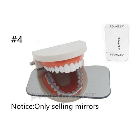 Pcs Dental Orthodontic Intraoral Photographic Mirror Glass Oral Mouth