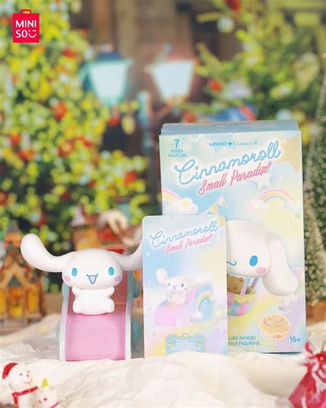 Miniso Blind Box Sanrio Cinnamoroll Paradise Series Original Box Of