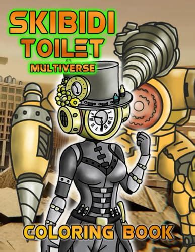 Skibidi Toilet Multiverse Coloring Book: Best Quality over 40 unique ...