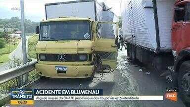 Bom Dia Santa Catarina Caminh O Bloqueia Al A De Acesso Br Em