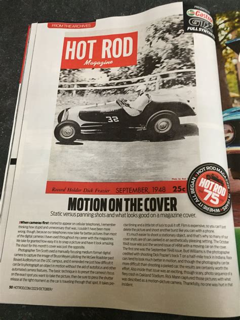 Art Inspiration Hot Rod Magazine Oct The H A M B